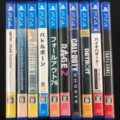 中古 PS4 FPS系ソフト 10本セット