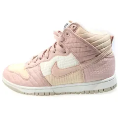 NIKE (ナイキ) WMNS DUNK HIGH LX TOASTY ウィメンズ ダンク ハイ LX トースティ ハイカットスニーカー ピンク US8/25cm DM9909-200のサムネイル