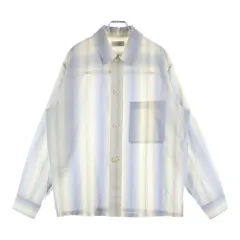 LEMAIRE (ルメール) PYJAMA SHIRT 長袖ストライプシャツ パジャマシャツ マルチカラーのサムネイル