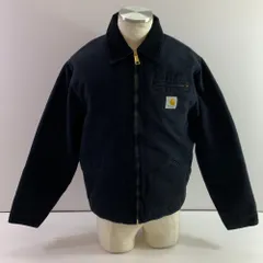 04w6286▽※【中古】carhartt WIP OG Detroit Jacket I035614-25F OGデトロイトジャケット メンズ カーハート ダブリューアイピー XS Black/Black stone canvas【八王子店】