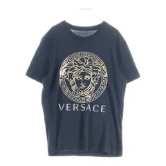 希少】VERSACE ヴェルサーチ メデューサ Tシャツ ラインストーン M