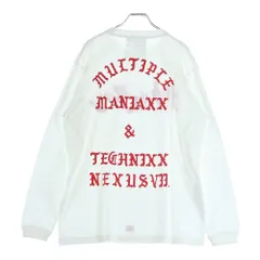 NEXUS7 (ネクサスセブン) 2016 × 平田弘史 15th Anniversary L/S Tee カタカナ ロゴ プリント クルーネック ロングスリーブ 長袖Tシャツ カットソー ホワイトのサムネイル