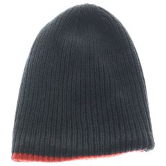 NUMBER (N)INE (ナンバーナイン) 00s 03AW カート期 ボーダー バルーン ニットキャップ ブラック/レッド