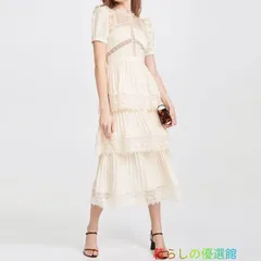 ワンピースドレス レディース  春夏 きれいめ ロングワンピース 白 ホワイト フェミニン ヴィンテージ風 レースドレス半袖  大人 上品 オシャレ お呼ばれ 結婚式 02lf0316