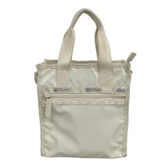 LESPORTSAC(レスポートサック) ハンドバッグ - 白 ミニバッグ