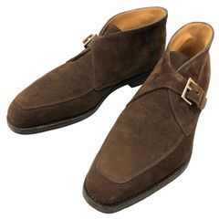 Johnlobb/ジョンロブ ダークブラウン チャッカブーツ新品未使用7E 