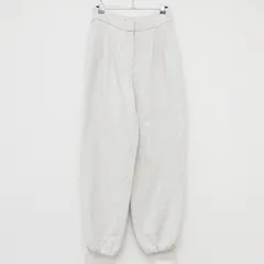 EMPORIO ARMANI　エンポリオアルマーニ　ドロストパンツ　リネン　レーヨン　ベージュ　レディース　38　b00698のサムネイル