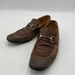 【中古品】GUCCI グッチ HORSEBIT LOAFERS 217356 ホースビットローファー 靴 シューズ 【183-260316-yo-09-tei】