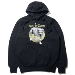【アリス・イン・チェインズ】パーカー ★ 新品 公式 オフィシャル 正規ライセンス グランジ オルタナティブ 90s ニルヴァーナ パールジャム サウンドガーデン シアトル 黒のサムネイル