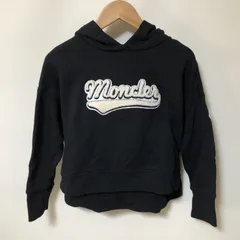 BM150　MONCLER　モンクレール　ブラック　ロゴ　フーディー　8A　スウェット　トレーナーのサムネイル