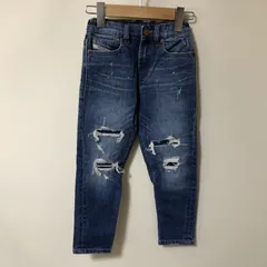 BM158　DIESEL　ディーゼル　デニム　パンツ　ジーンズ　6Y　ダメージ加工　120cm