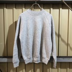 2258 FRUIT OF THE LOOM トレーナー グレー M フルーツオブザルーム スウェット 無地 USA製 90s 古着卸 アメリカ仕入