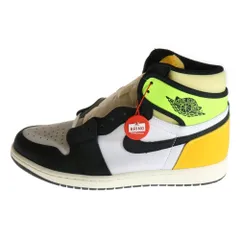 NIKE (ナイキ) AIR JORDAN1 RETRO HIGH OG Volt Gold 555088-118 エアジョーダン1 ハイカットスニーカー ボルトゴールド イエロー/ホワイト US10/28cm