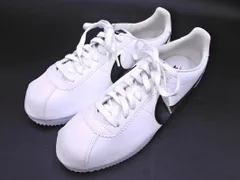 NIKE ナイキ 749571 100 クラシック コルテッツ レザー ローカット スニーカー size28/白 ■■ メンズ