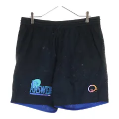 Reebok (リーボック) ハーフメッシュパンツ HS1275 ブラック