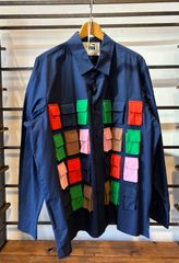 ジミン着用 PRADA 長袖シャツ マルチカラー サイズL ジミン着用 PRADA 長袖シャツ マルチカラー サイズL - メルカリ