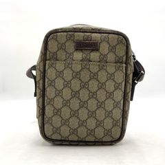GUCCI グッチ GGキャンバス ショルダーバッグ 斜めがけ クロスボディ