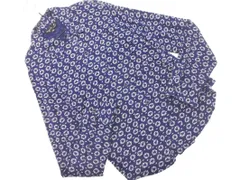 agnes b アニエスベー 総柄 シャツ カットソー sizeT2/ネイビー ■◇ レディース