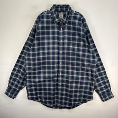 古着 ブルックスブラザーズ Brooks Brothers 長袖シャツ チェック 胸ポケ MADISON L  ネイビー系 マルチカラー メンズ