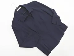 PAUL STUART ポールスチュアート ワイドスリーブ 七分袖 シャツ size9/紺 ■◇ レディースのサムネイル