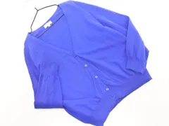 MACKINTOSH PHILOSOPHY マッキントッシュフィロソフィー カーディガン size38/青 ■◇ レディース