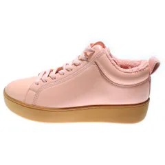 BOTTEGA VENETA (ボッテガヴェネタ) チャンキー フラットフォーム ラムスキン ローカットスニーカー ピンク レディース 651417V00T0のサムネイル
