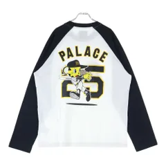 Palace Skateboards (パレススケートボーズ) Hanshin Tigers Raglan Longsleeve 阪神タイガース ラグランロングスリーブ 長袖カットソー ブラック/ホワイトのサムネイル