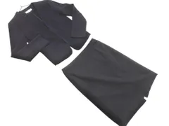 UNTITLED アンタイトル セットアップ ジャケット スカート スーツ size2/濃紺 ■◇ レディース