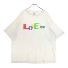 SAINT MICHAEL (セントマイケル) LOVE SONG SS TEE ラブソング フロントプリント半袖カットソー SM-HR8-0000-019 ホワイトのサムネイル