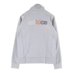 adidas (アディダス) ジップアップ トラックジャケット グレー 984362