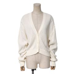 ■美品■6(ROKU) BEAUTY&YOUTH UNITED ARROWS ロクビュウティアンドユウスユナイテッドアロオズ MESH CARDIGAN メッシュ カーディガン ニット サイズFREE ブランド古着【中古】20260316/RA8439