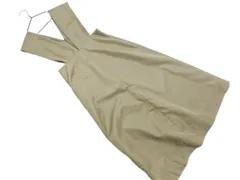 nano universe ナノユニバース ジャンパースカート ワンピース size36/カーキ ■■ レディース