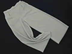 B:MING ｂｙ BEAMS タック ワイド パンツ sizeS/ライトグリーン ■◇ レディース