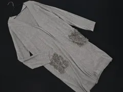 ATSURO TAYAMA アツロウタヤマ ロング カーディガン size36/グレー ■◇ レディースのサムネイル