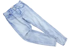 Yanuk ヤヌーク テーパード デニムパンツ size24/青 ■■ レディース