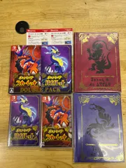 【新品未開封】Switch  スイッチ　Nintendo  任天堂　ニンテンドー　カセット　ソフト　ポケモン　ポケットモンスター スカーレット・バイオレット ダブルパックポケセンオンライン産