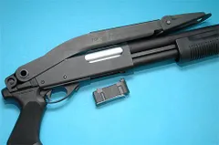 【ワケアリ】G&P製 マルゼン CA870/G&P ショットガン M870用 22連マガジン ブラック★GP453 CA870/M870 22Rds Magazine BK 予備マガジンに！検)サバゲ ジーアンドピーフィールドのサムネイル