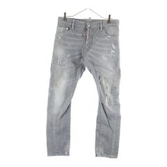 DSQUARED2 グレー スキニーデニム 46 - メルカリ