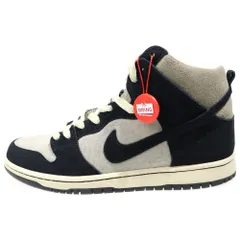 NIKE (ナイキ) DUNK HI PREMIUM SB 305050-200 ナイキ ダンク ハイ プレミアム SB ハイカットスニーカー ブラック US9.5/27.5cm