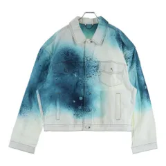 LOUIS VUITTON (ルイヴィトン) 23SS LV Spray Denim Jacket RM231M U14 HOA10X スプレーペイントデニムジャケット ホワイト/ライトブルーのサムネイル