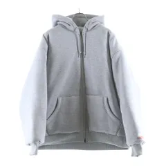 SUPREME (シュプリーム) 24AW ×THE NORTH FACE Down Filled Zip Up Hooded Sweatshirt ダウン フルジップアップ フーディー グレー