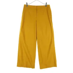 theory luxe セオリーリュクス ワイド スラックスパンツ 42 オレンジ系 レディース 古着