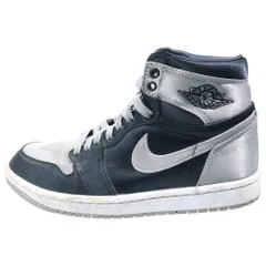 NIKE (ナイキ) WMNS AIR JORDAN 1 RETRO HIGH OG SATIN SHADOW FD4810-010 ウィメンズ エアジョーダン1 レトロ サテンシャドウ ハイカットスニーカー US6/23.0cm レディース