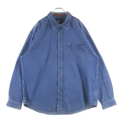 TOMMY JEANS (トミージーンズ) 長袖デニムシャツ インディゴのサムネイル