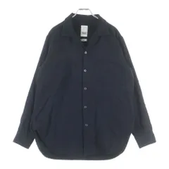 YSTRDY'S TMRRW (イエスタディズ トゥモロウ) TWILL&FLEECE LOITERING SHIRT 長袖シャツ YT-S0507 ブラックのサムネイル