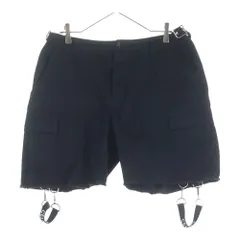 CELINE (セリーヌ) Hedi Period Cotton Short 2Z383403E ストラップ ショートパンツ ブラックのサムネイル
