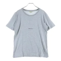 SAINT LAURENT PARIS (サンローランパリ) 19SS ロゴ 半袖Tシャツ カットソー ブラック 464572 YB2DQのサムネイル
