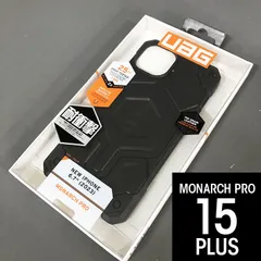 UAG iPhone 15Plus MONARCH PRO ケース ブラック MagSafe UAG-IPH23LB-PMS-BK 8493