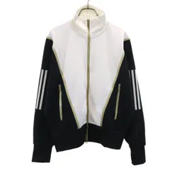 adidas アディダス トレーニング トラックジャケット L ブラック系 ジャージ レディース 古着