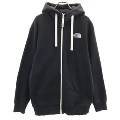 THE NORTH FACE ノースフェイス 長袖 リアビュー スウェット ジップパーカー M ブラック NT11530 アウトドア メンズ 古着